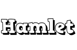 Hamlet snowing logo