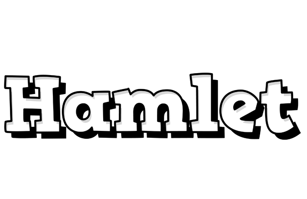 Hamlet snowing logo
