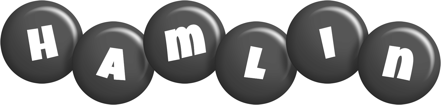 Hamlin candy-black logo