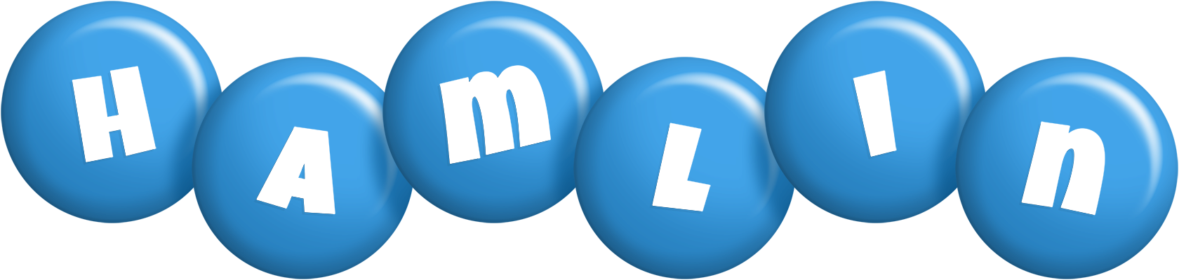 Hamlin candy-blue logo