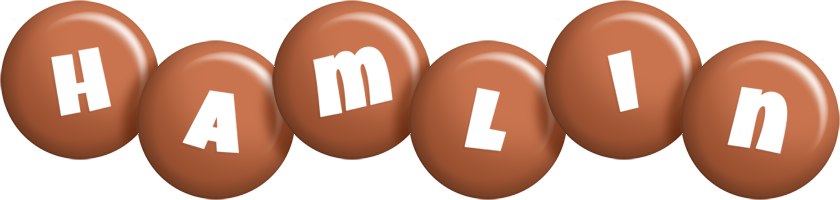 Hamlin candy-brown logo