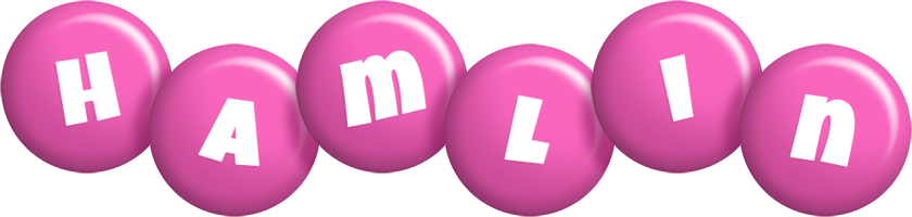 Hamlin candy-pink logo