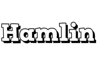 Hamlin snowing logo