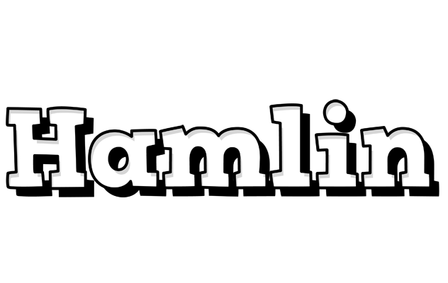 Hamlin snowing logo