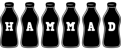 Hammad bottle logo