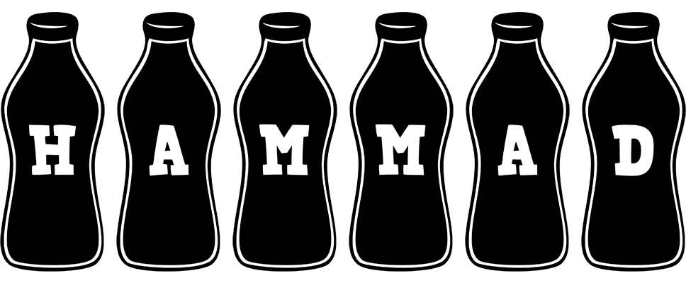 Hammad bottle logo