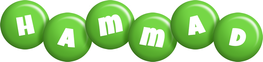 Hammad candy-green logo