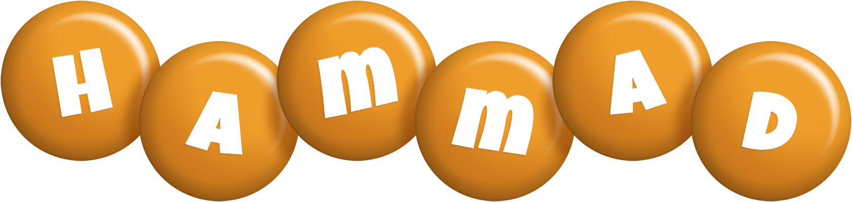 Hammad candy-orange logo