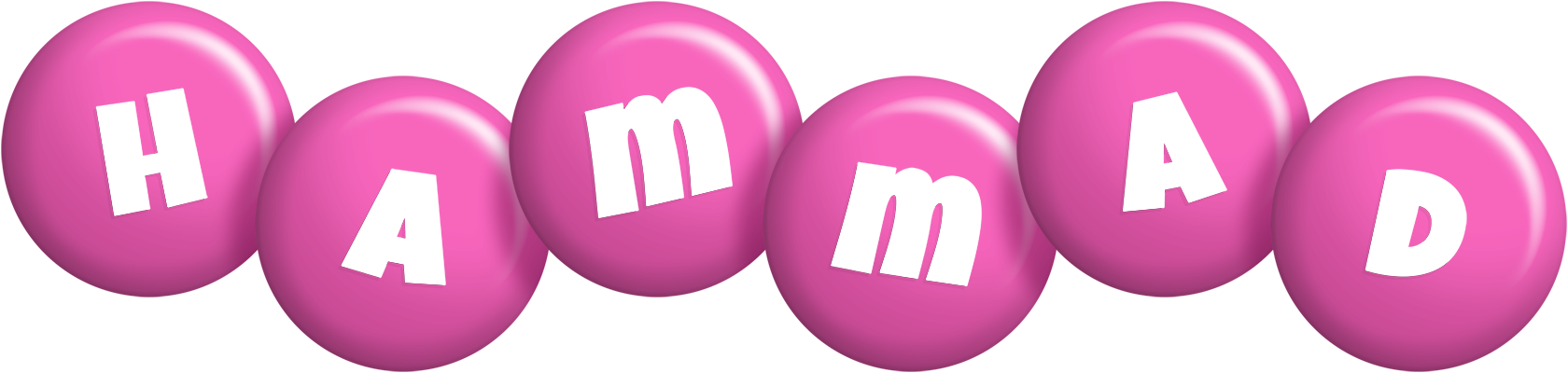 Hammad candy-pink logo