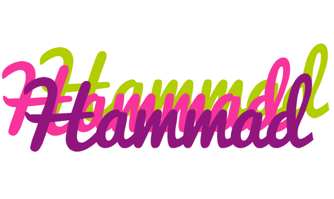 Hammad flowers logo