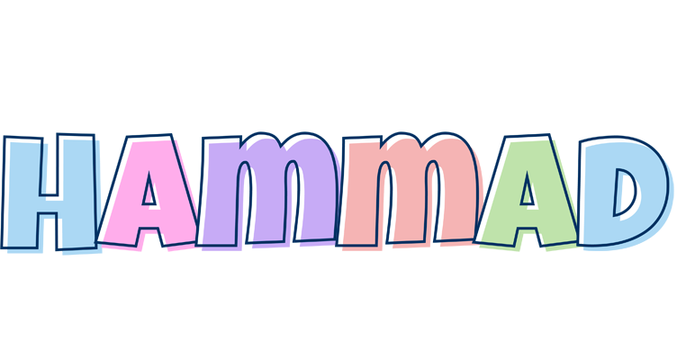 Hammad pastel logo