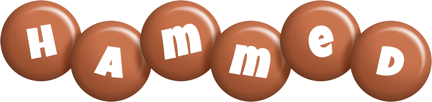 Hammed candy-brown logo