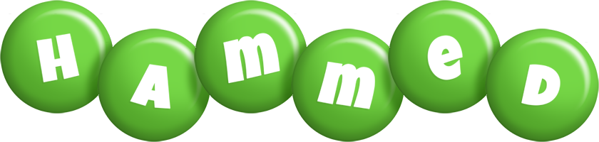 Hammed candy-green logo