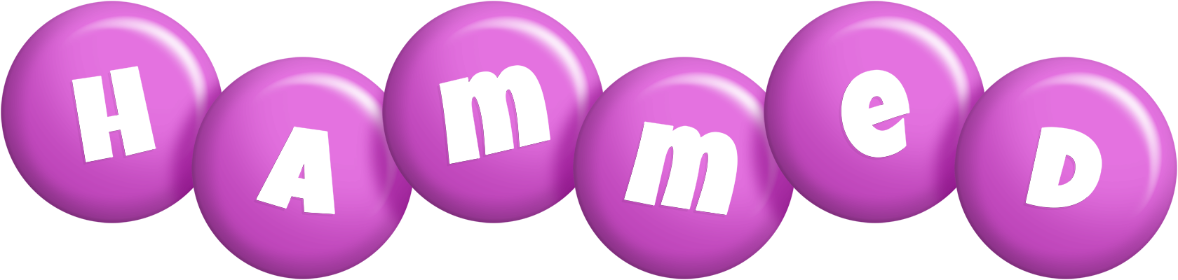 Hammed candy-purple logo