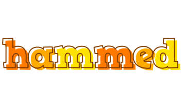 Hammed desert logo