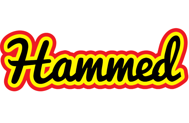 Hammed flaming logo