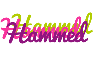 Hammed flowers logo