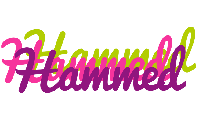 Hammed flowers logo