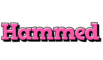 Hammed girlish logo