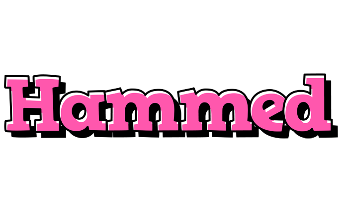 Hammed girlish logo