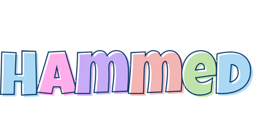 Hammed pastel logo