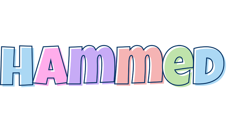 Hammed pastel logo