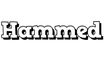 Hammed snowing logo