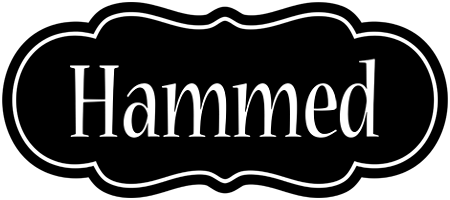 Hammed welcome logo