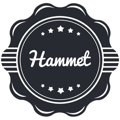 Hammet badge logo