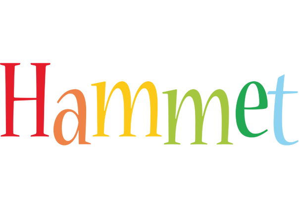 Hammet birthday logo