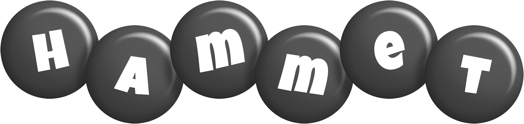 Hammet candy-black logo