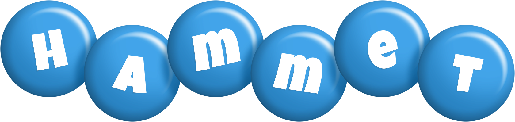 Hammet candy-blue logo