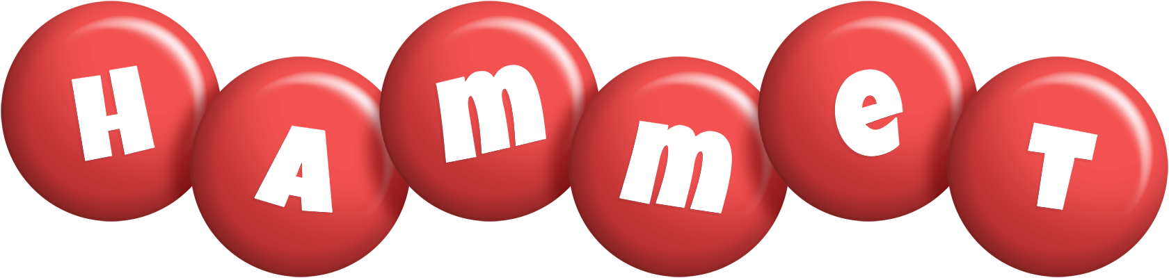 Hammet candy-red logo