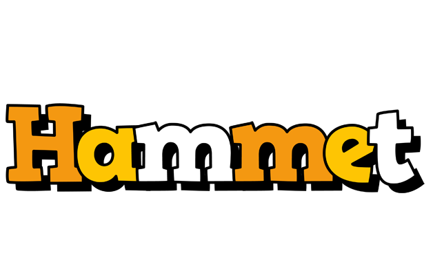Hammet cartoon logo