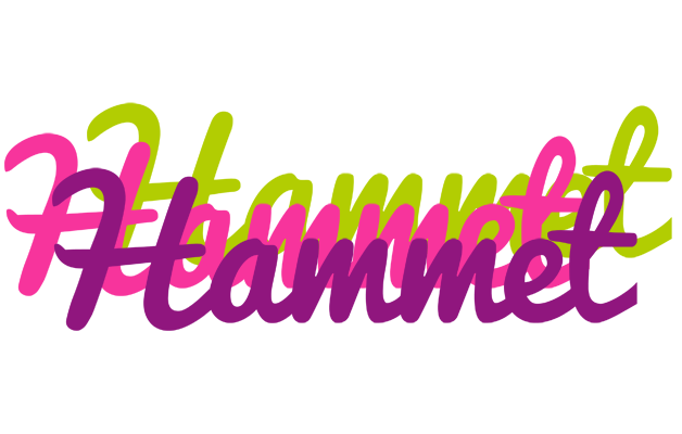 Hammet flowers logo