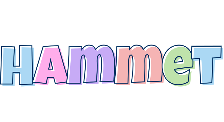 Hammet pastel logo