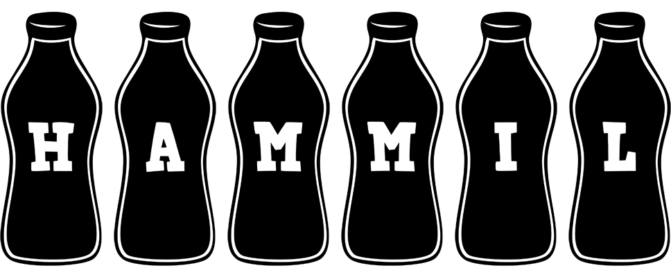 Hammil bottle logo