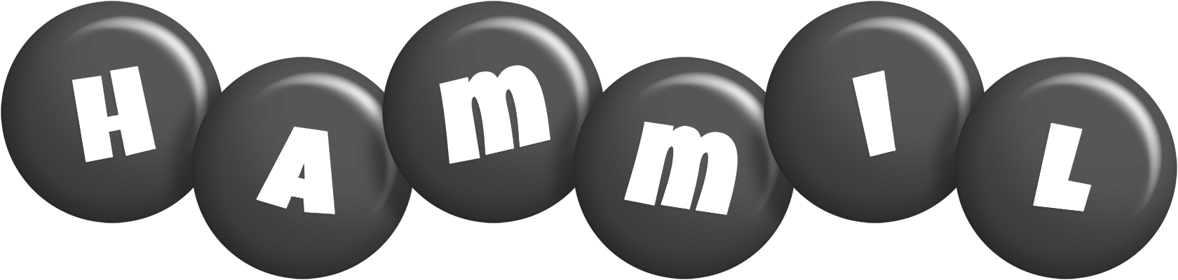 Hammil candy-black logo