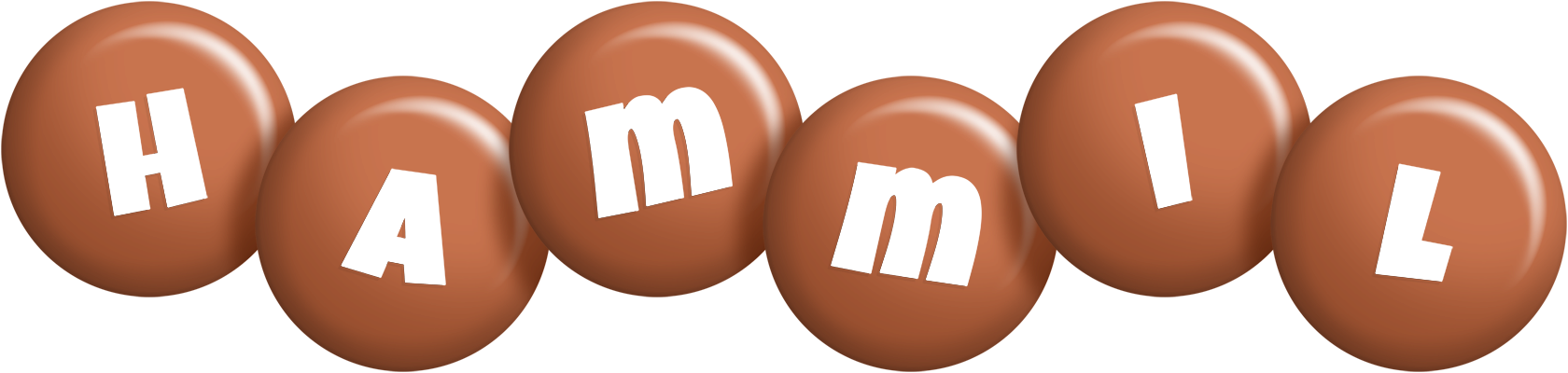 Hammil candy-brown logo