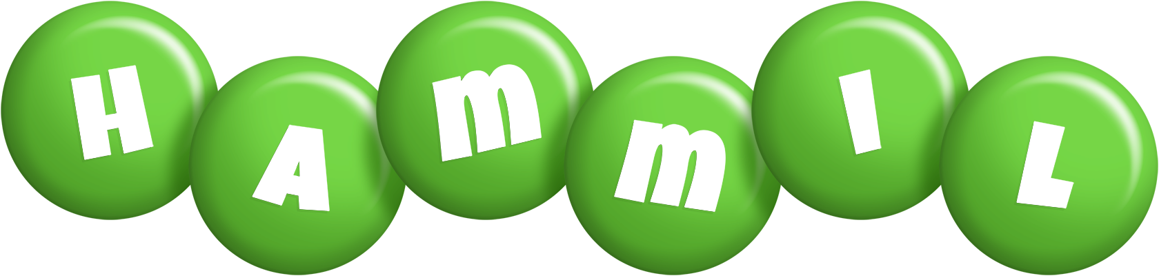 Hammil candy-green logo