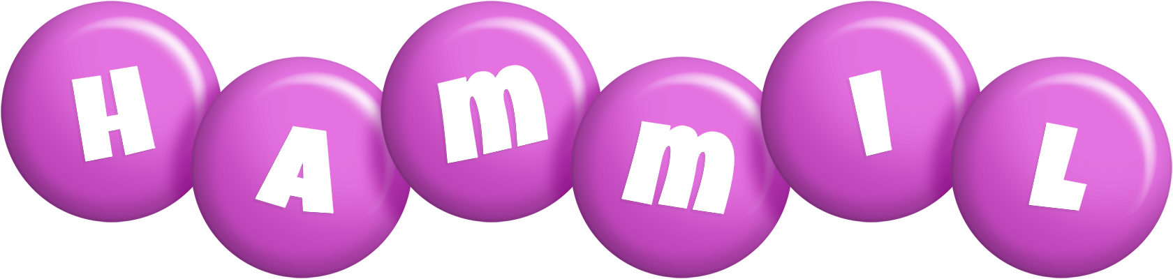 Hammil candy-purple logo