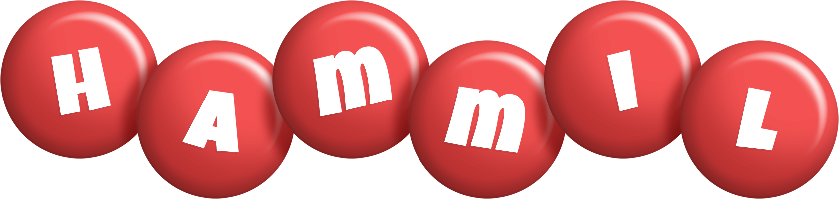 Hammil candy-red logo