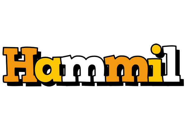 Hammil cartoon logo