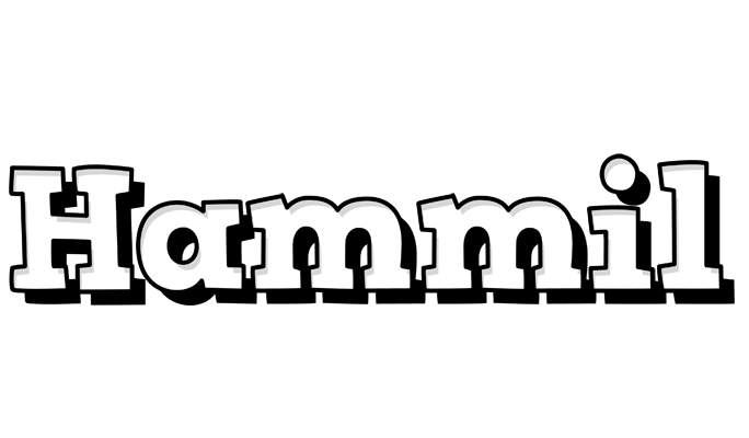Hammil snowing logo