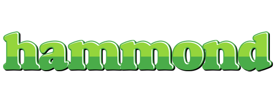 Hammond apple logo