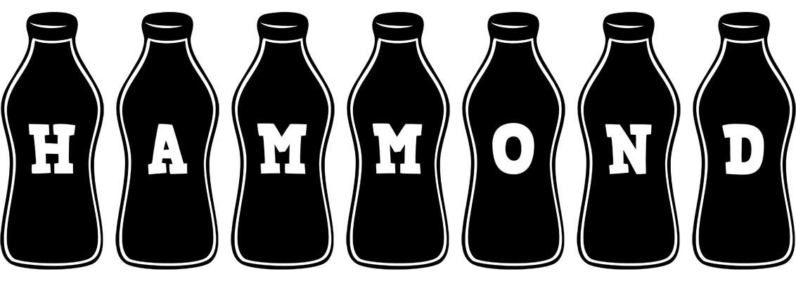 Hammond bottle logo