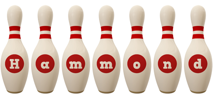 Hammond bowling-pin logo