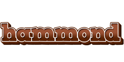 Hammond brownie logo