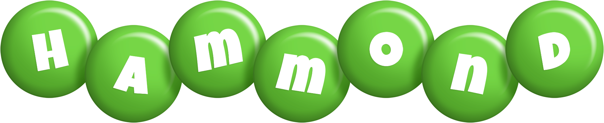 Hammond candy-green logo