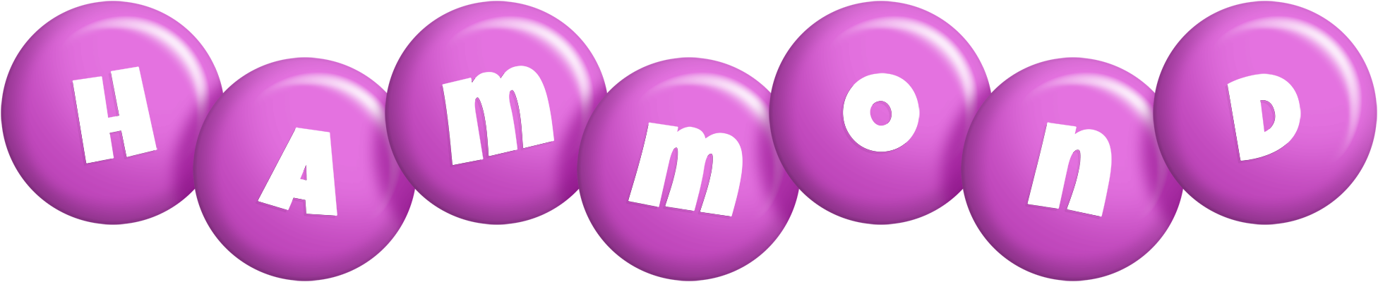 Hammond candy-purple logo
